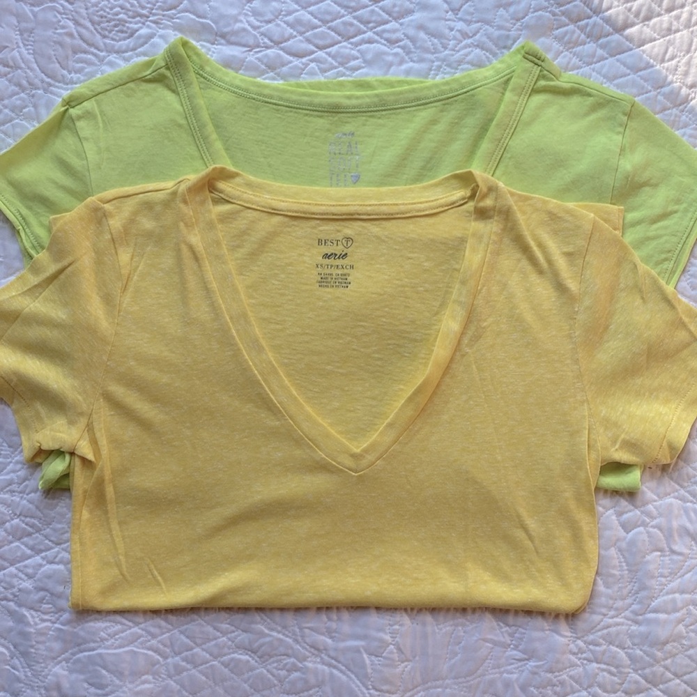 aerie Tee Shirts (2) Sz XS